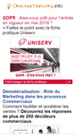 Mobile Screenshot of directeur-marketing.info